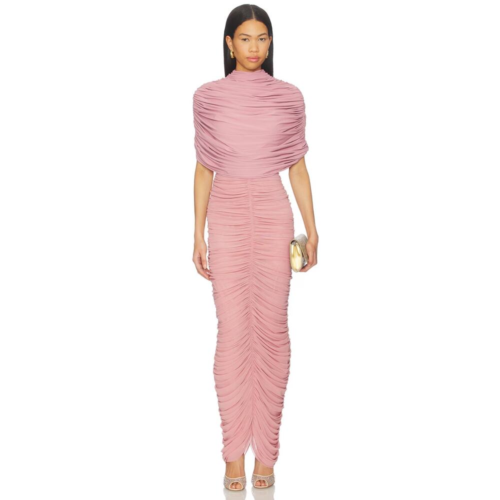 Deme by Gabriella Vienna Dress in Mauve Pink Women's Medium Wedding Prom